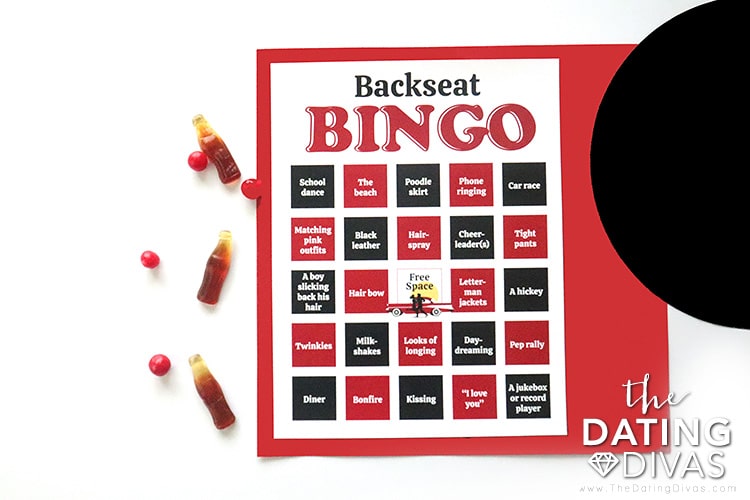 Check out this Backseat Bingo game for your sexy summer nights! | The Dating Divas