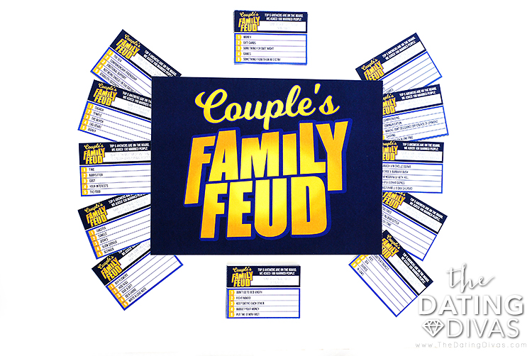 An entire set of printable Family Feud questions | The Dating Divas