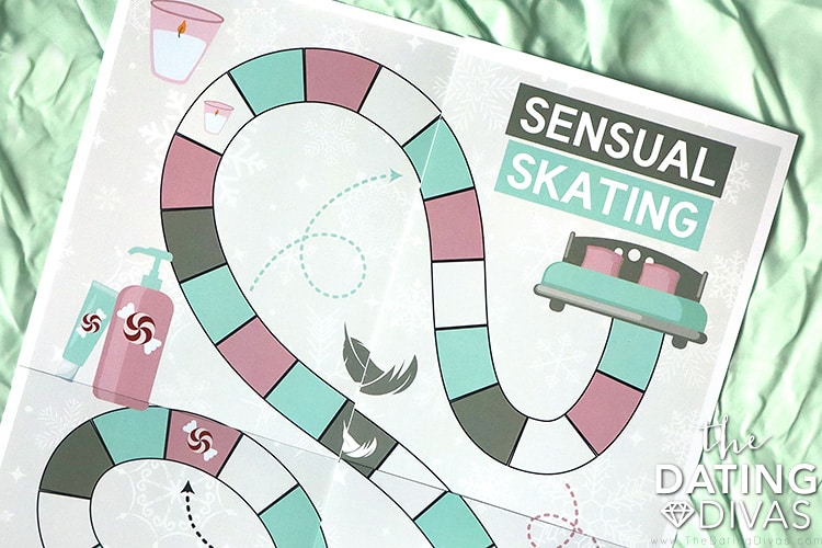 This ice skating-themed board game will be a hit in the bedroom! | The Dating Divas