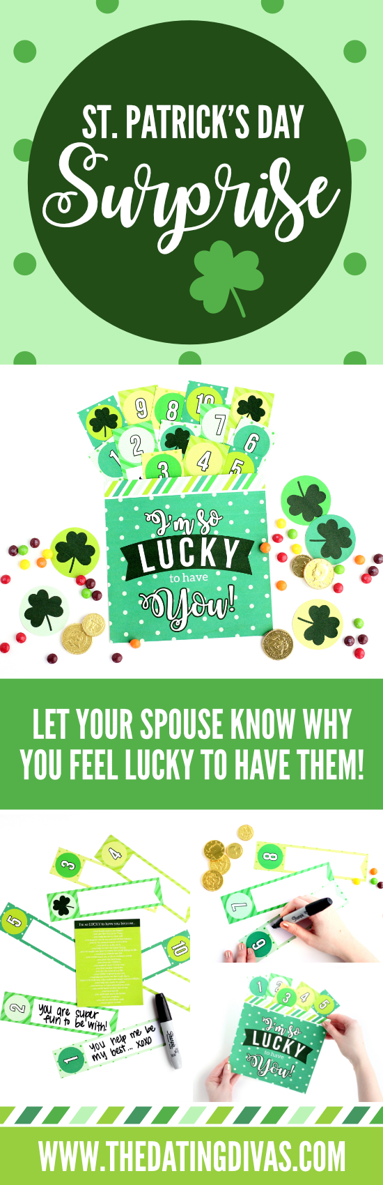 I'm So Lucky to Have You St. Patrick's Day Surprise #StPatricksDaySurprise #StPattysideas
