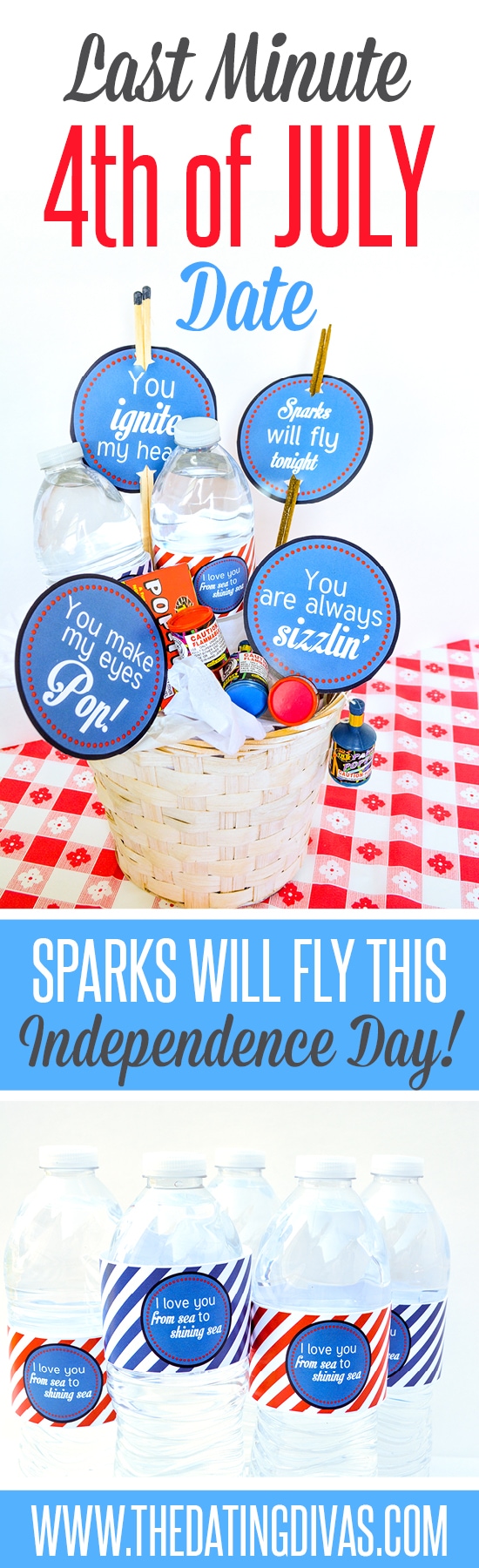 Cute idea for a 4th of July date!