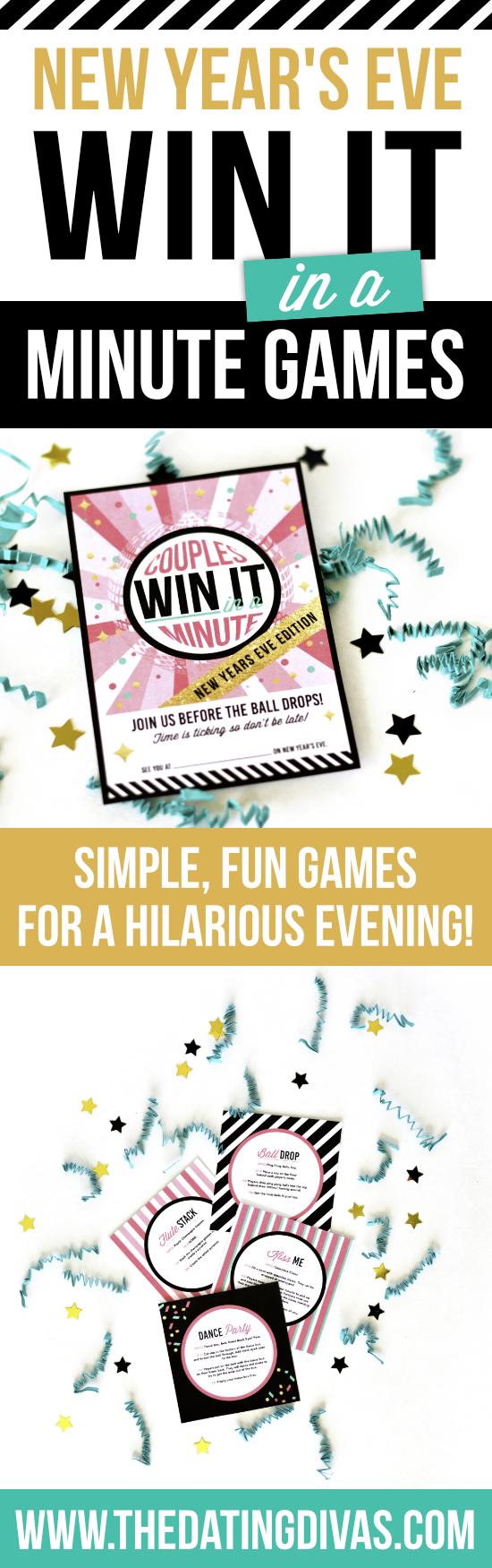 New Year's Eve Edition of Win It in a Minute Games