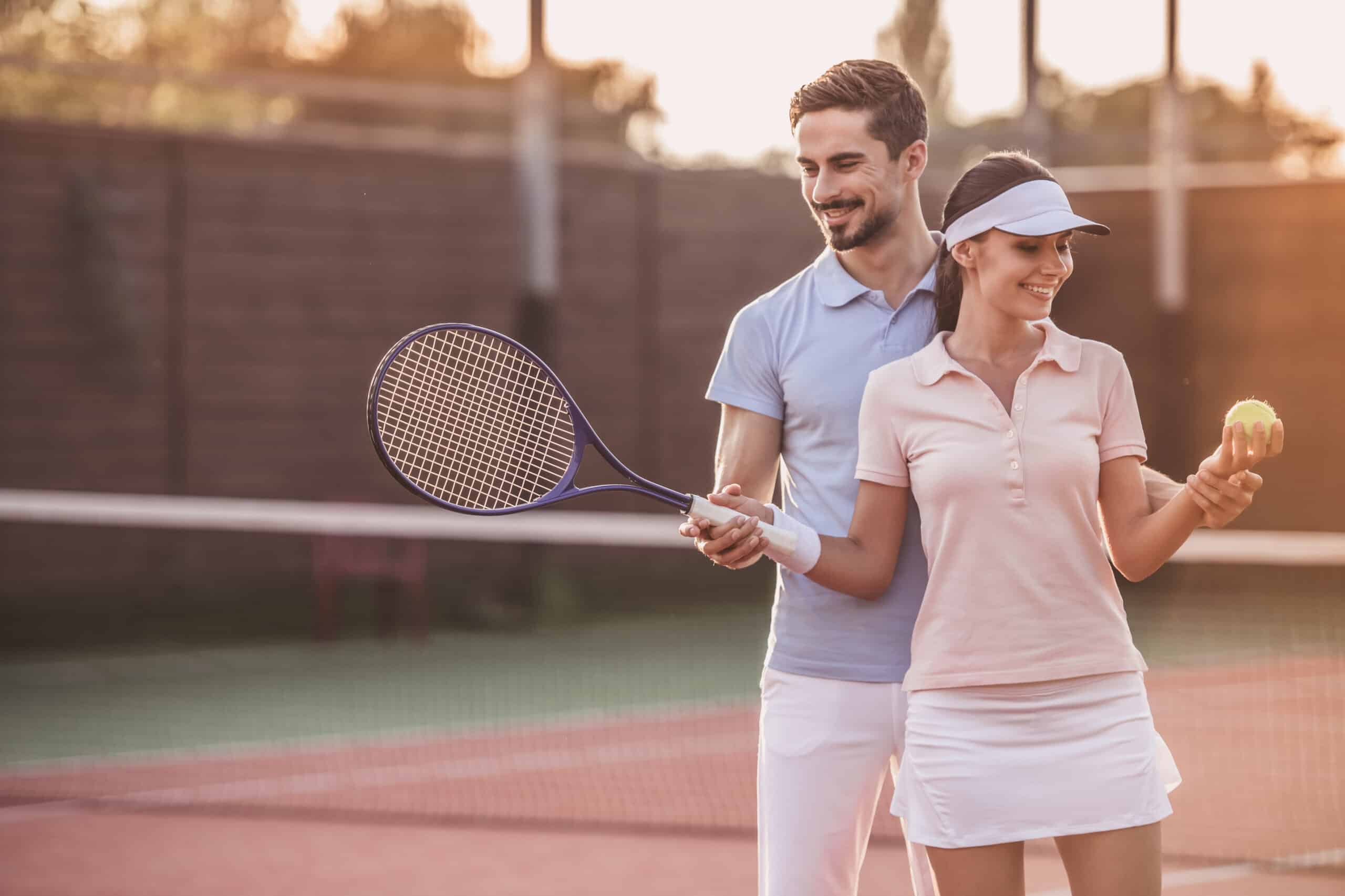 Try playing tennis with your spouse for healthy outdoor activities. | The Dating Divas