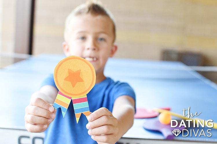 We have provided three medals for your ping-pong tournament, too! | The Dating Divas