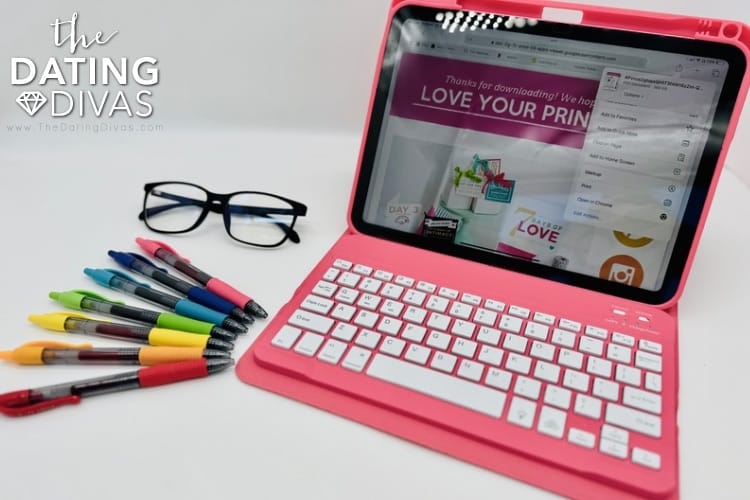 This sexy word search printable game for the bedroom is going to be great for couples! | The Dating Divas