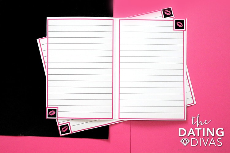 You can print off as many pages as you want in order to write your own sexy stories. | The Dating Divas