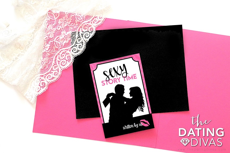 Use this Sexy Story Time booklet in the bedroom to help inspire you! | The Dating Divas