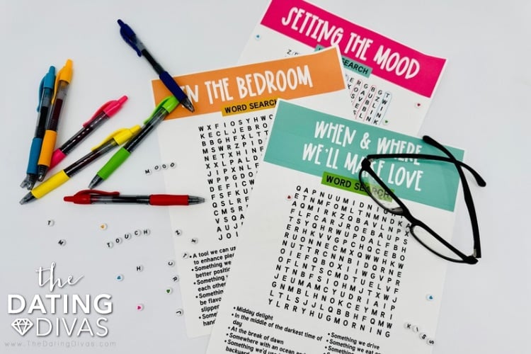 You'll love this sexy bedroom word search game! | The Dating Divas