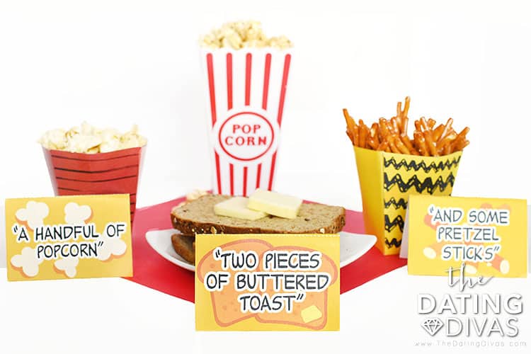 Your snack table isn't complete without these "A Charlie Brown Thanksgiving" snack labels! | The Dating Divas