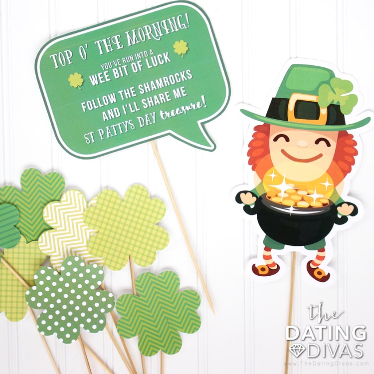 Leprechaun Idea Shamrocked Printables