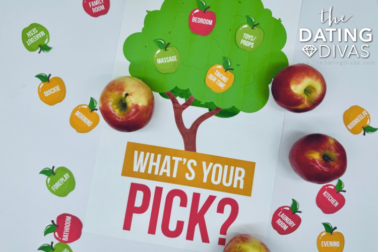This apple picking date comes with cute printables! | The Dating Divas