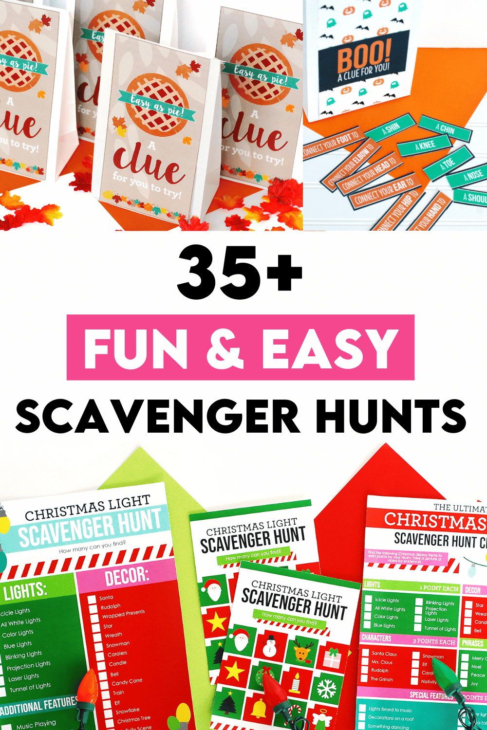 Different scavenger hunt ideas that you can do year round | The Dating Divas
