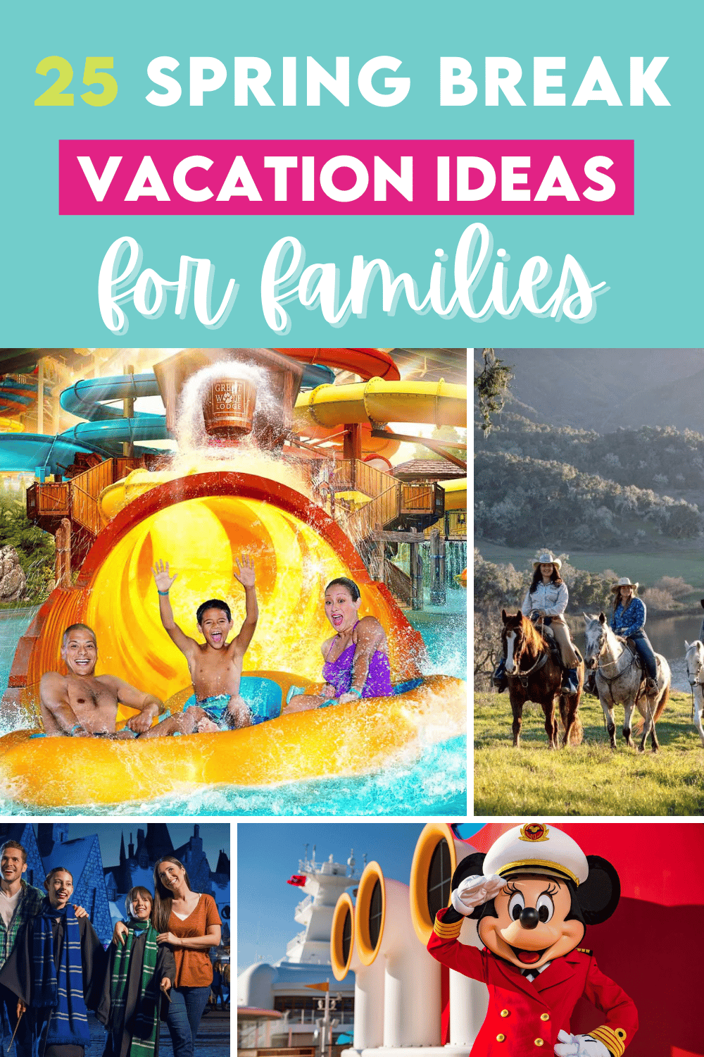 A variety of Spring Break ideas for families | The Dating Divas