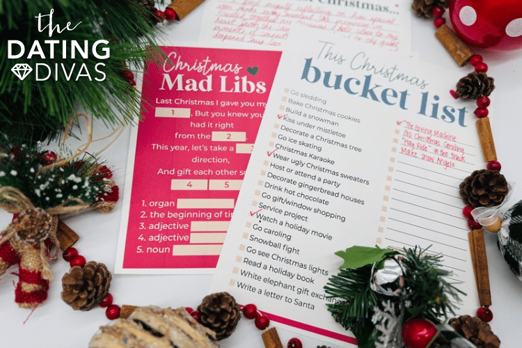 The "Last Christmas" themed printables complement the movie! | The Dating Divas